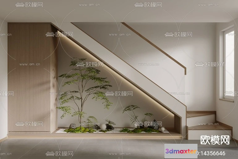 1240088 - DECORATION - ENTRANCE - VRAY  CORONA - 3D MODEL - 1168