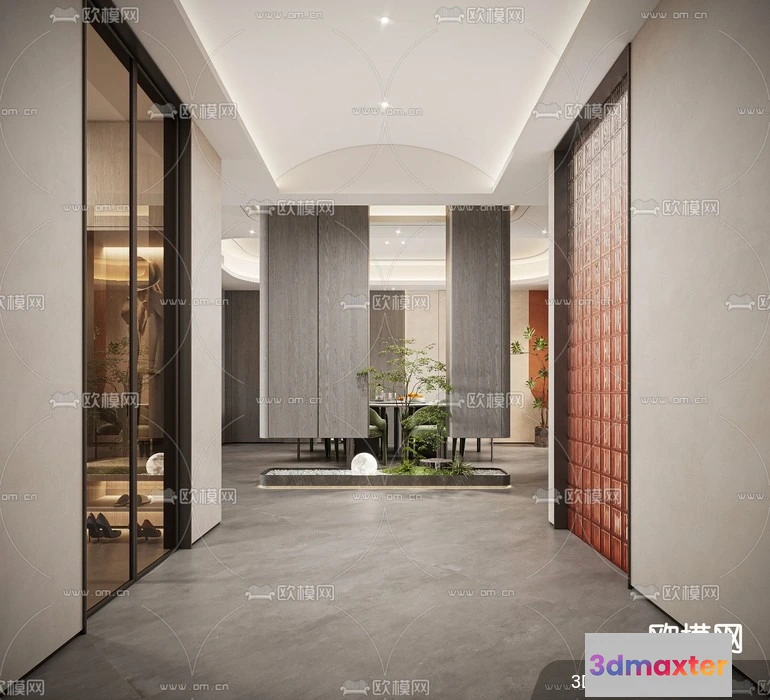1240092 - DECORATION - ENTRANCE - CORONA - 3D MODEL - 1170