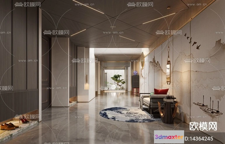 1240096 - DECORATION - ENTRANCE - CORONA - 3D MODEL - 1172