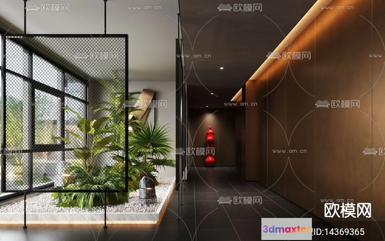 1240100 - DECORATION - ENTRANCE - CORONA - 3D MODEL - 1174