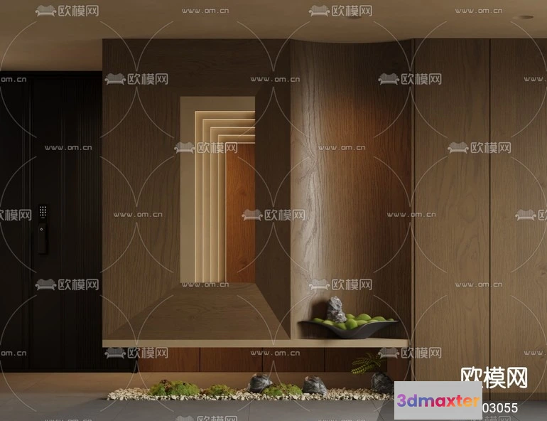 1240122 - DECORATION - ENTRANCE - CORONA - 3D MODEL - 1185