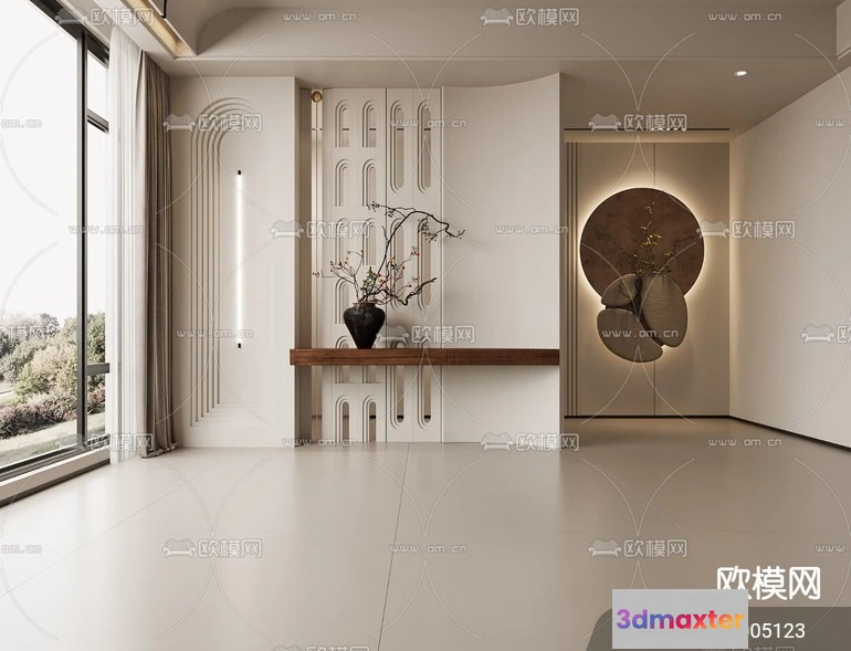 1240128 - DECORATION - ENTRANCE - CORONA - 3D MODEL - 1188