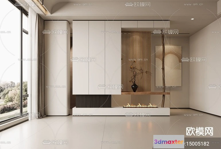 1240130 - DECORATION - ENTRANCE - VRAY  CORONA - 3D MODEL - 1189