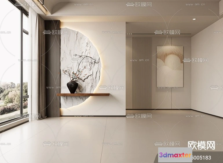 1240132 - DECORATION - ENTRANCE - CORONA - 3D MODEL - 1190