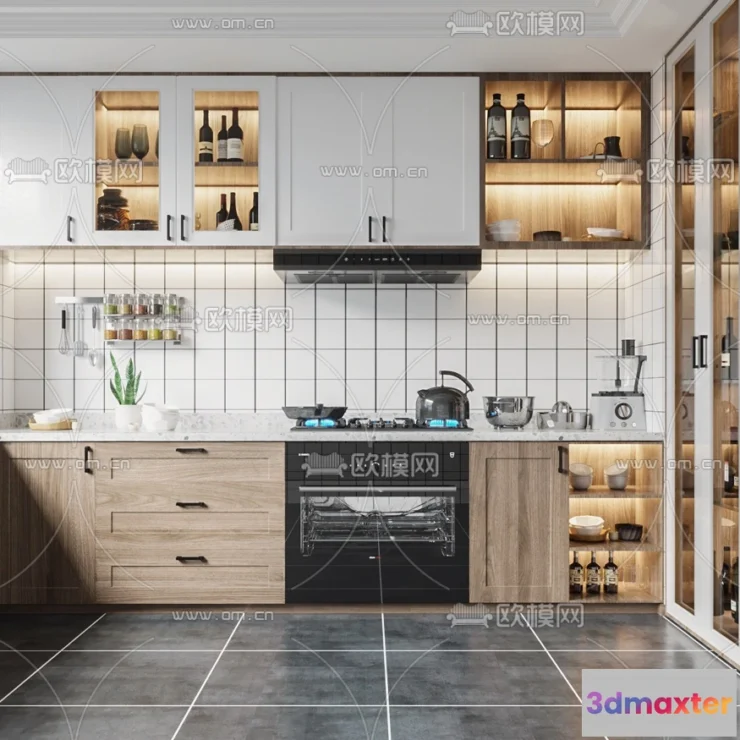 1111492 - Kitchen 3D Scenes - 1021