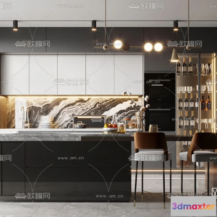 1111496 - Kitchen 3D Scenes - 1023