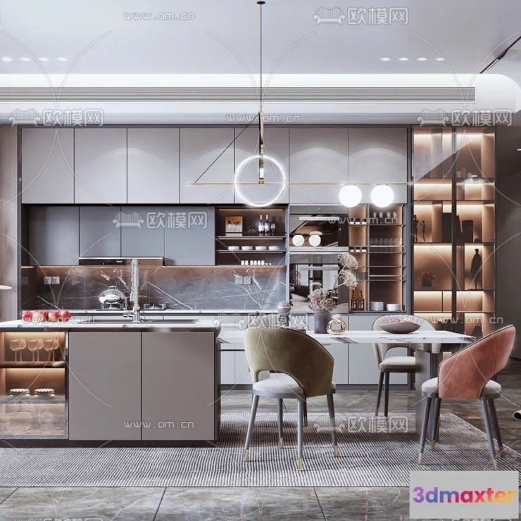 1111500 - Kitchen 3D Scenes - 1025