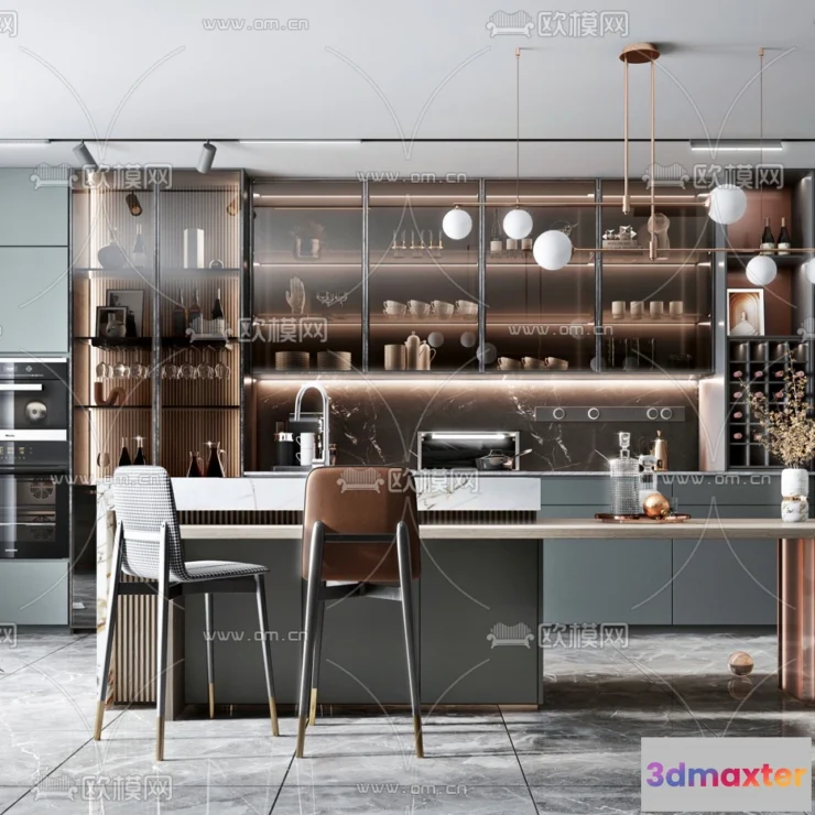 1111518 - Kitchen 3D Scenes - 1034