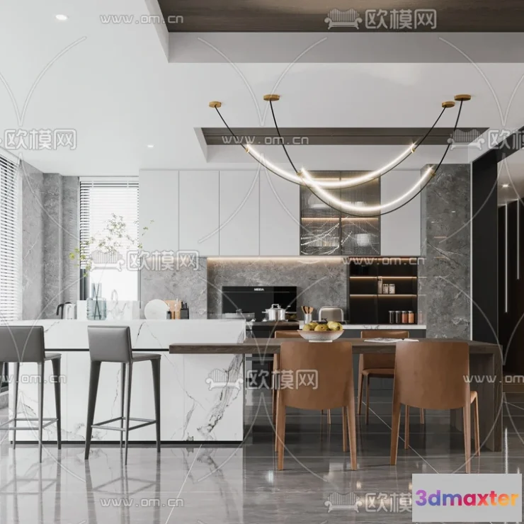 1111524 - Kitchen 3D Scenes - 1037