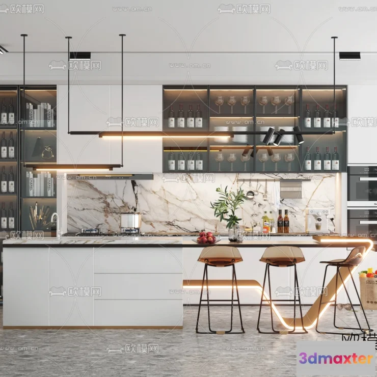 1111538 - Kitchen 3D Scenes - 1044