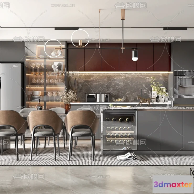 1111544 - Kitchen 3D Scenes - 1047