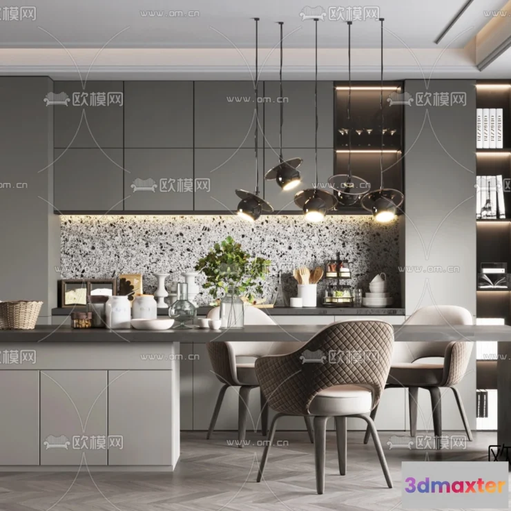 1111550 - Kitchen 3D Scenes - 1050