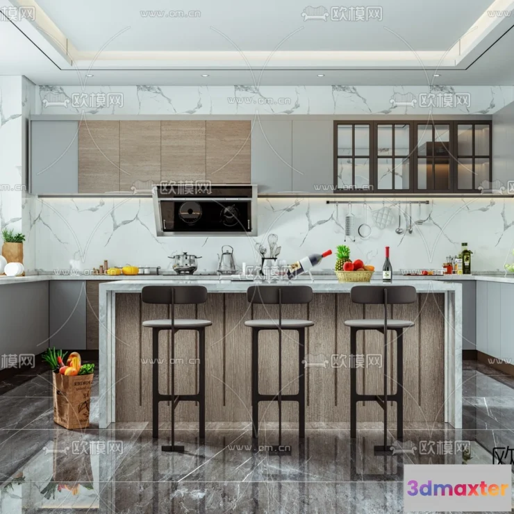 1111552 - Kitchen 3D Scenes - 1051