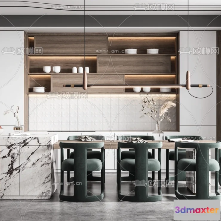 1111556 - Kitchen 3D Scenes - 1053