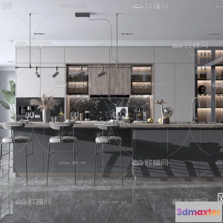 1111566 - Kitchen 3D Scenes - 1058