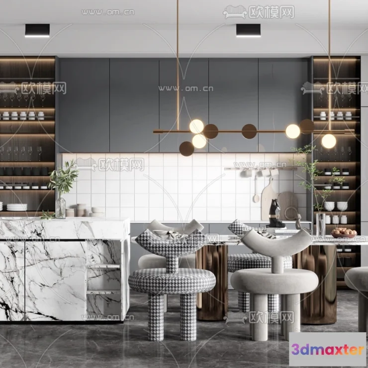 1111582 - Kitchen 3D Scenes - 1066