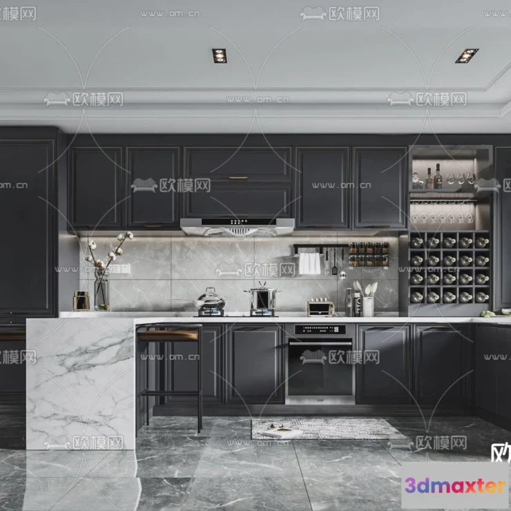 1111590 - Kitchen 3D Scenes - 1070