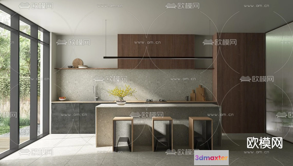 1111596 - Kitchen 3D Scenes - 1073