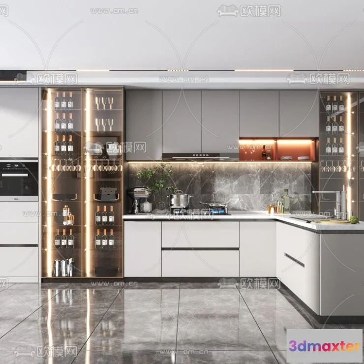 1111600 - Kitchen 3D Scenes - 1075