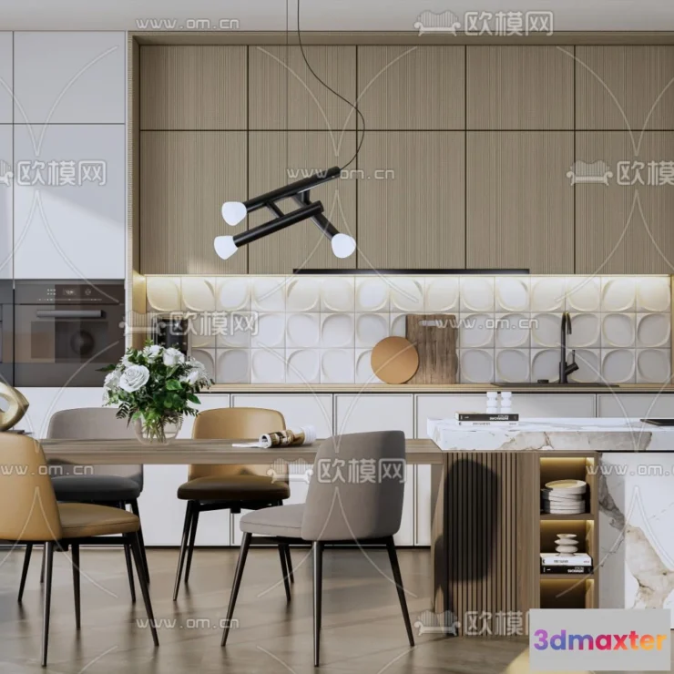 1111602 - Kitchen 3D Scenes - 1076