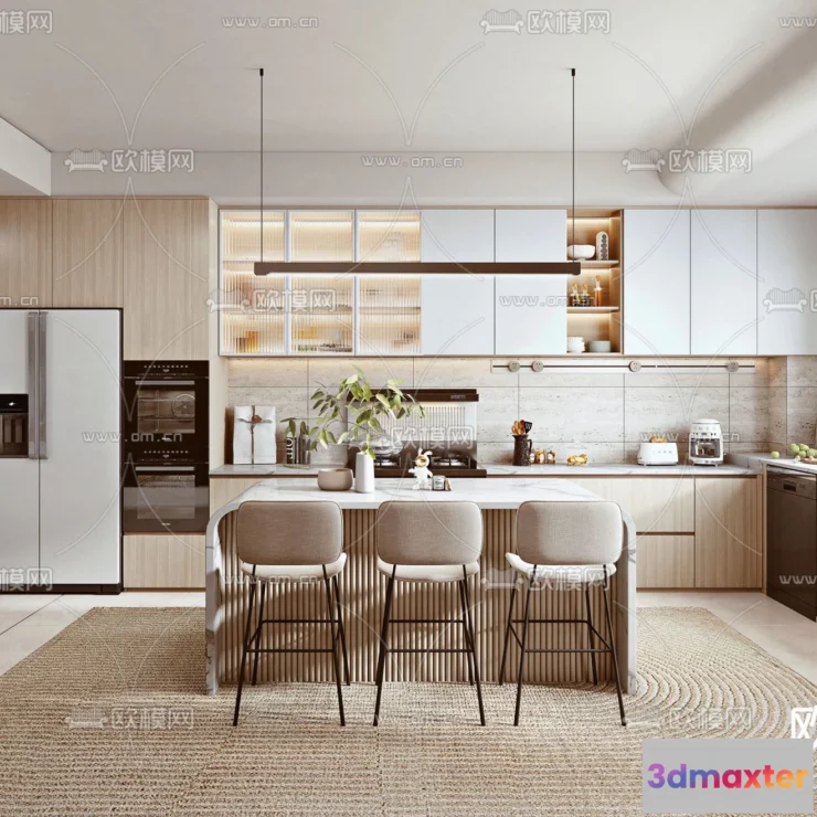 1111614 - Kitchen 3D Scenes - 1082