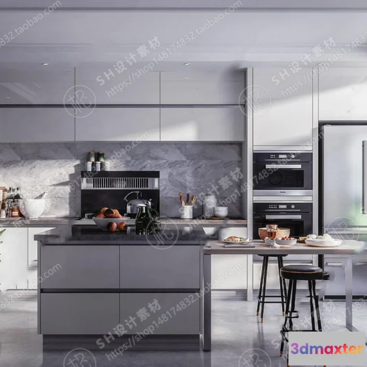 1116914 - KITCHEN 3D SCENES - VRAY RENDER - 06