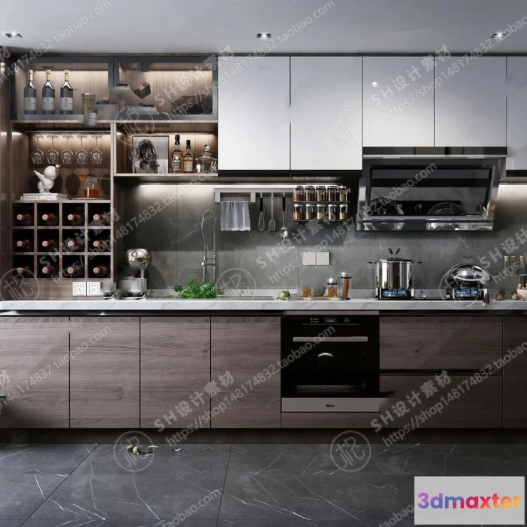 1116918 - KITCHEN 3D SCENES - VRAY RENDER - 08