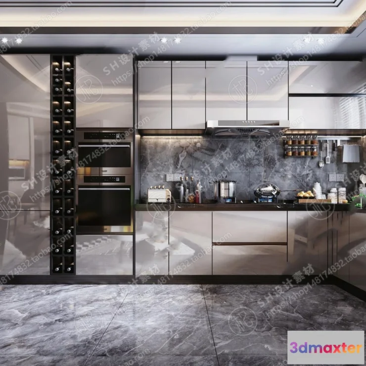 1116922 - KITCHEN 3D SCENES - VRAY RENDER - 10