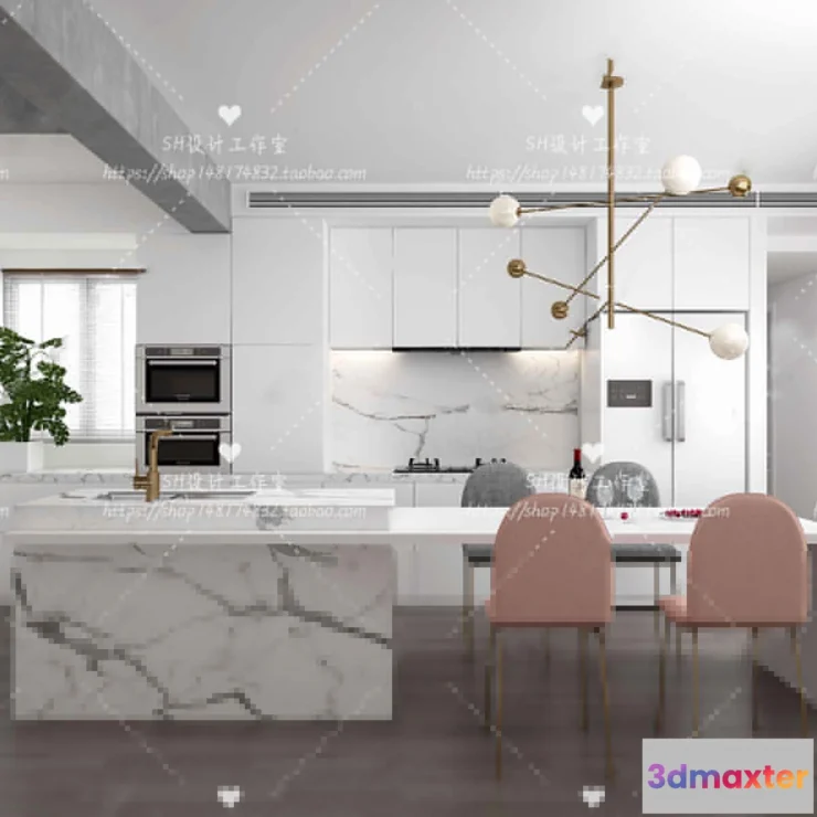 1116932 - KITCHEN 3D SCENES - VRAY RENDER - 15