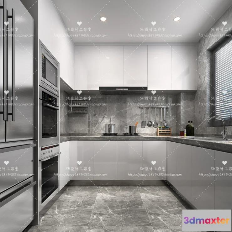 1116952 - KITCHEN 3D SCENES - VRAY RENDER - 25