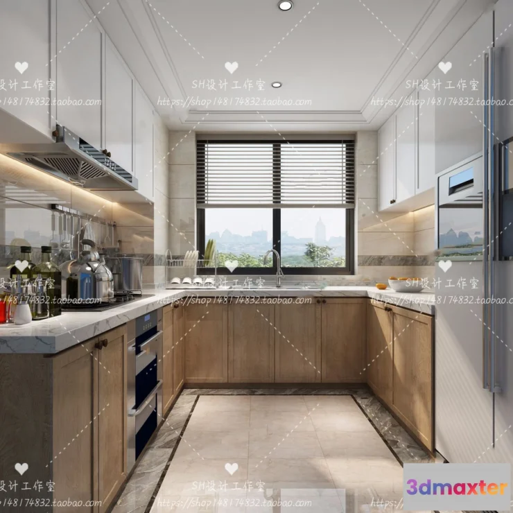 1116958 - KITCHEN 3D SCENES - VRAY RENDER - 28