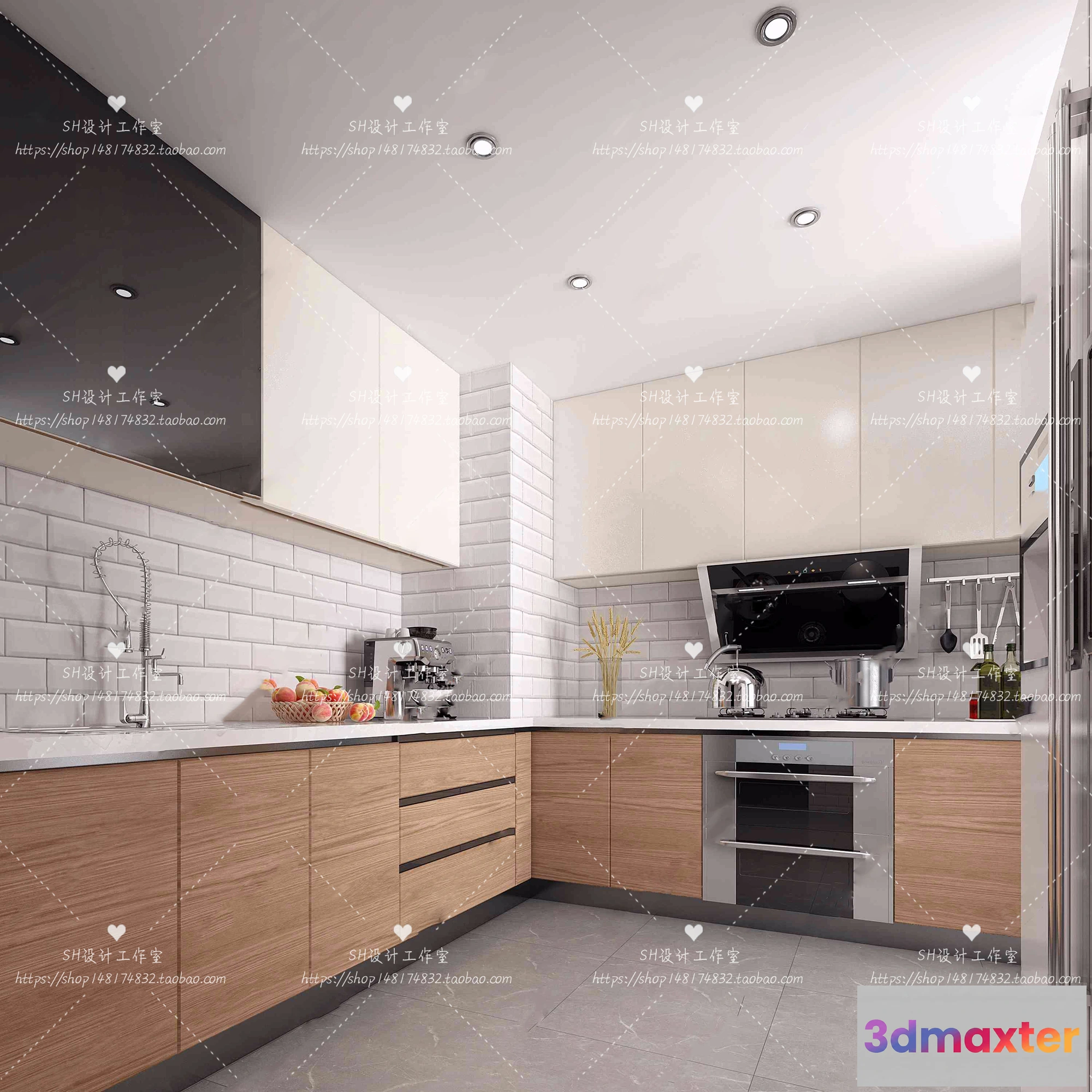 1116968 - KITCHEN 3D SCENES - VRAY RENDER - 33