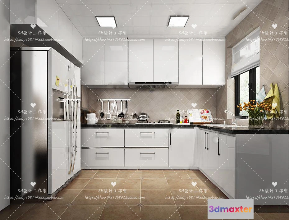 1117012 - KITCHEN 3D SCENES - VRAY RENDER - 55