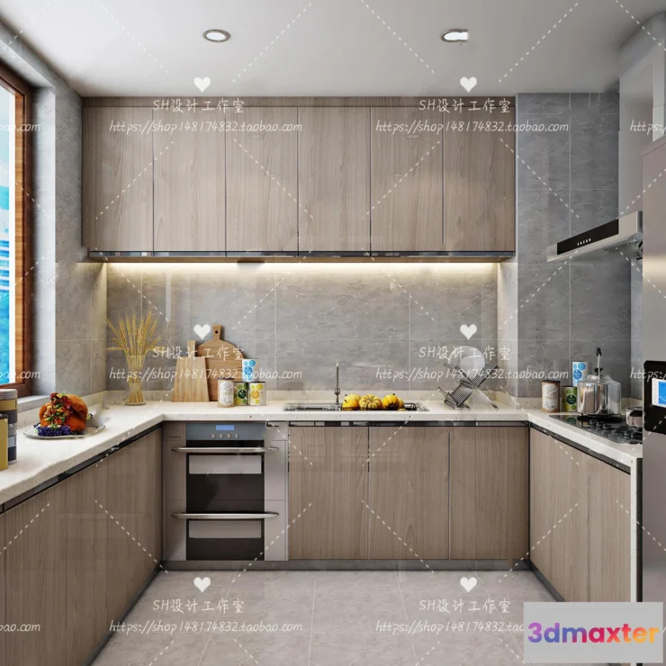 1117018 - KITCHEN 3D SCENES - VRAY RENDER - 58