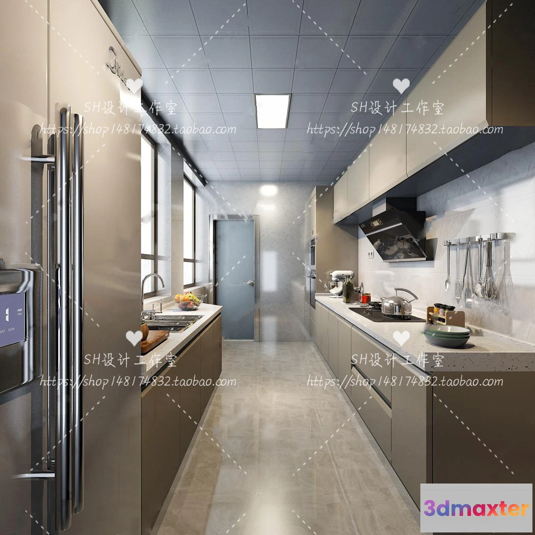 1117020 - KITCHEN 3D SCENES - VRAY RENDER - 59