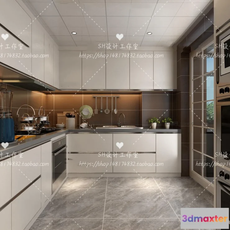 1117034 - KITCHEN 3D SCENES - VRAY RENDER - 66