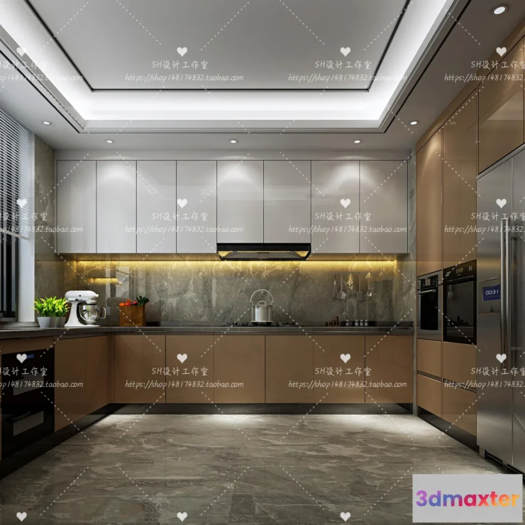 1117068 - KITCHEN 3D SCENES - VRAY RENDER - 83