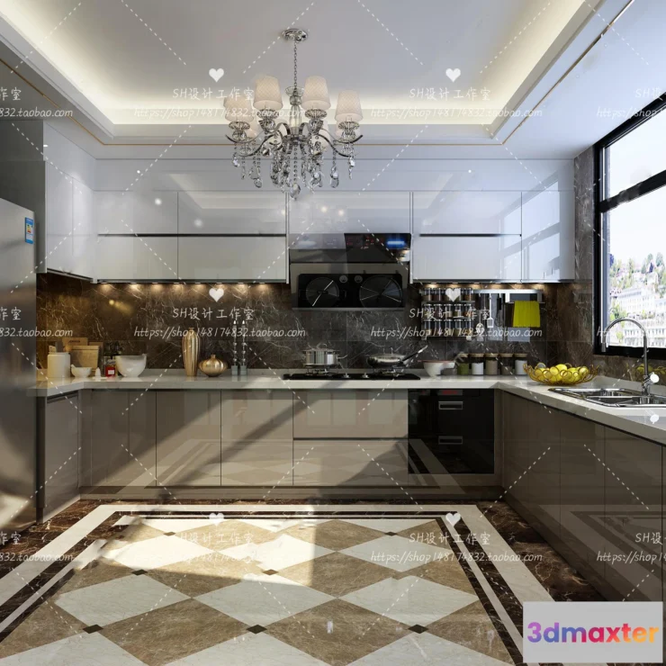 1117086 - KITCHEN 3D SCENES - VRAY RENDER - 92