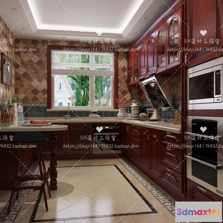1117128 - KITCHEN 3D SCENES - VRAY RENDER - 113