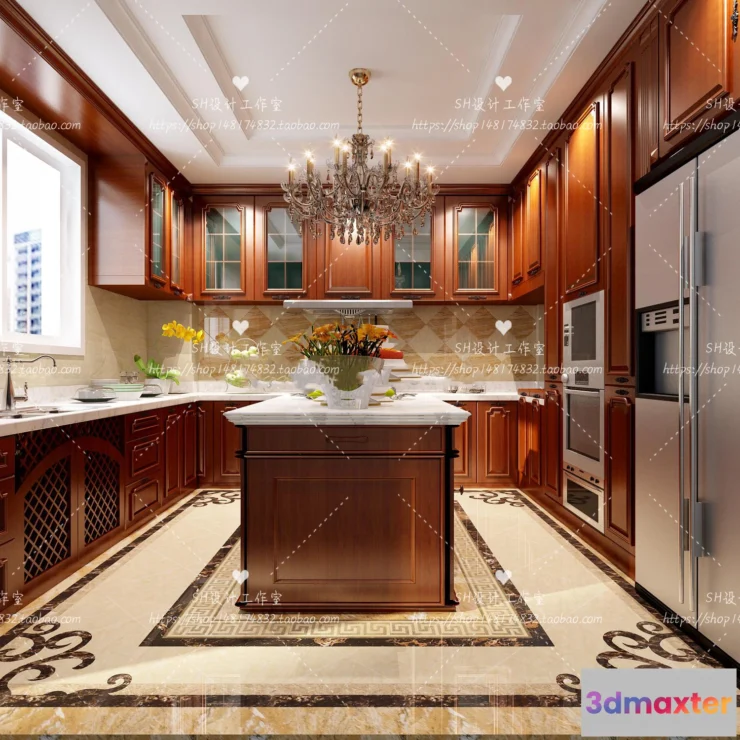 1117132 - KITCHEN 3D SCENES - VRAY RENDER - 115