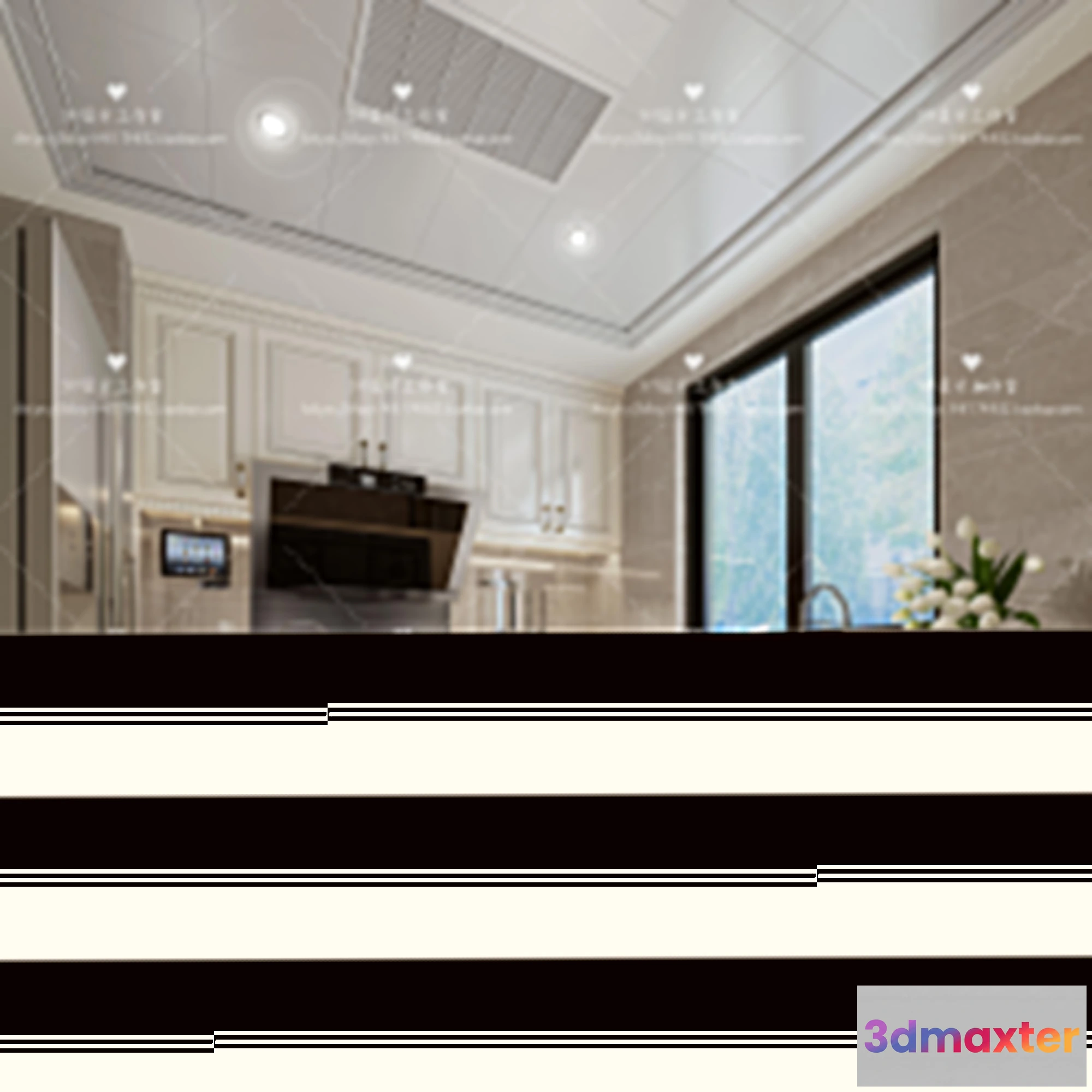 1117142 - KITCHEN 3D SCENES - VRAY RENDER - 120