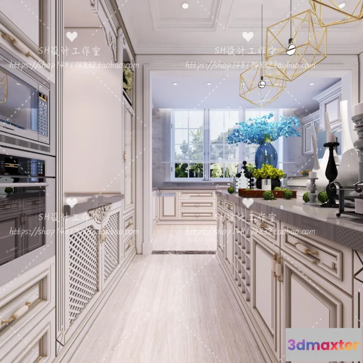 1117172 - KITCHEN 3D SCENES - VRAY RENDER - 135