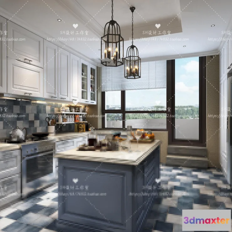 1117178 - KITCHEN 3D SCENES - VRAY RENDER - 138