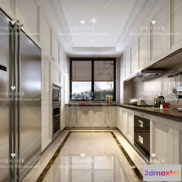 1117180 - KITCHEN 3D SCENES - VRAY RENDER - 139
