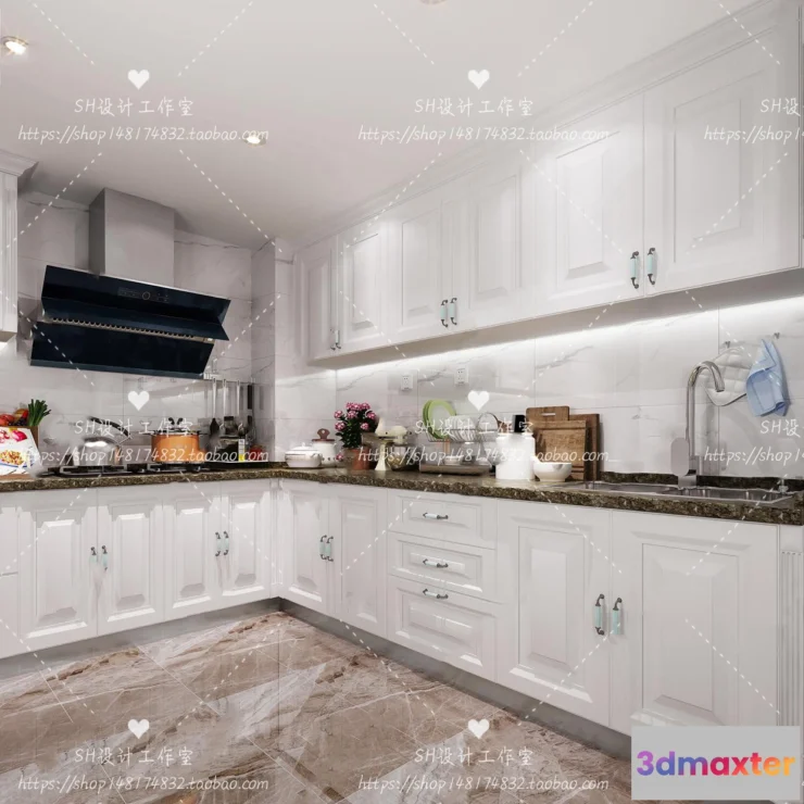 1117184 - KITCHEN 3D SCENES - VRAY RENDER - 141