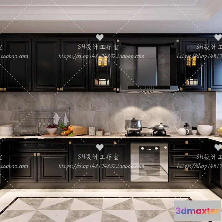 1117186 - KITCHEN 3D SCENES - VRAY RENDER - 142