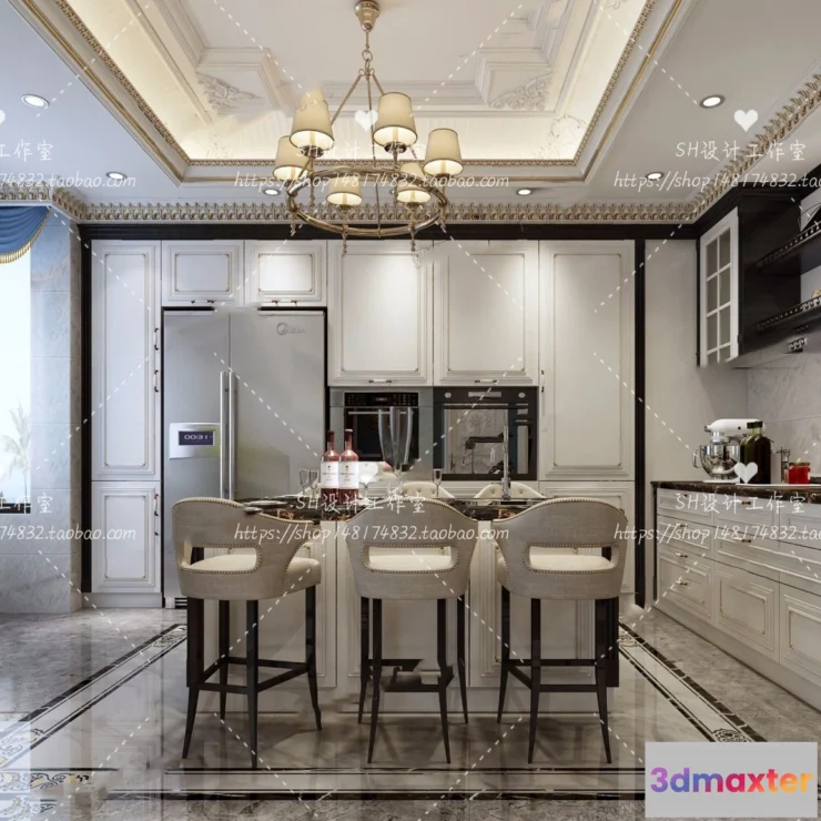 1117208 - KITCHEN 3D SCENES - VRAY RENDER - 153