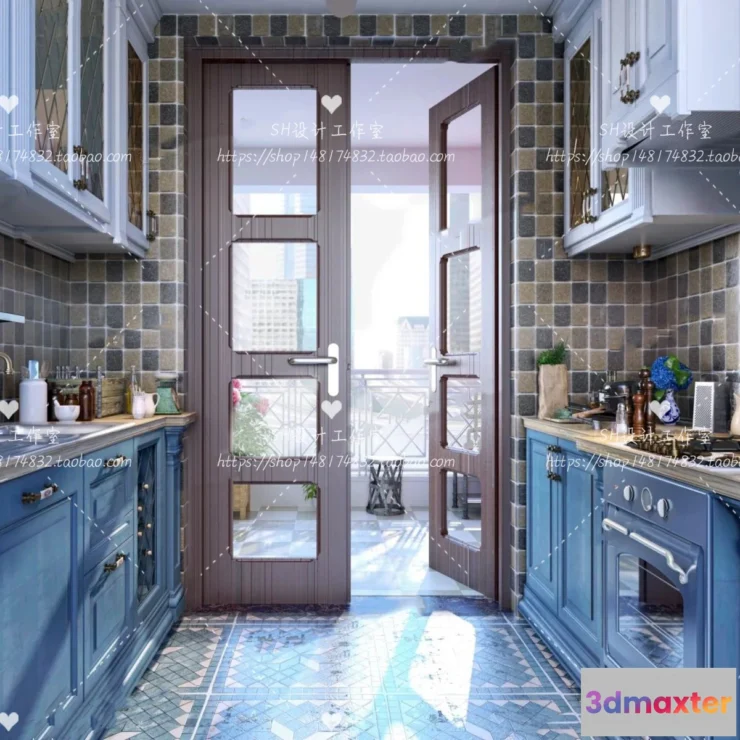 1117212 - KITCHEN 3D SCENES - VRAY RENDER - 155