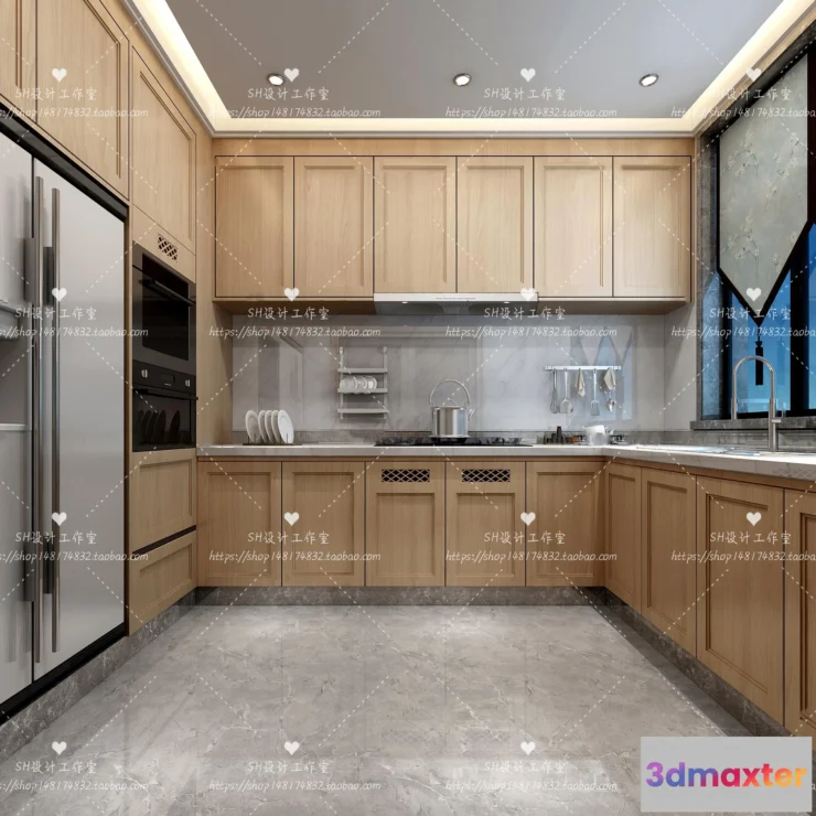 1117250 - KITCHEN 3D SCENES - VRAY RENDER - 174