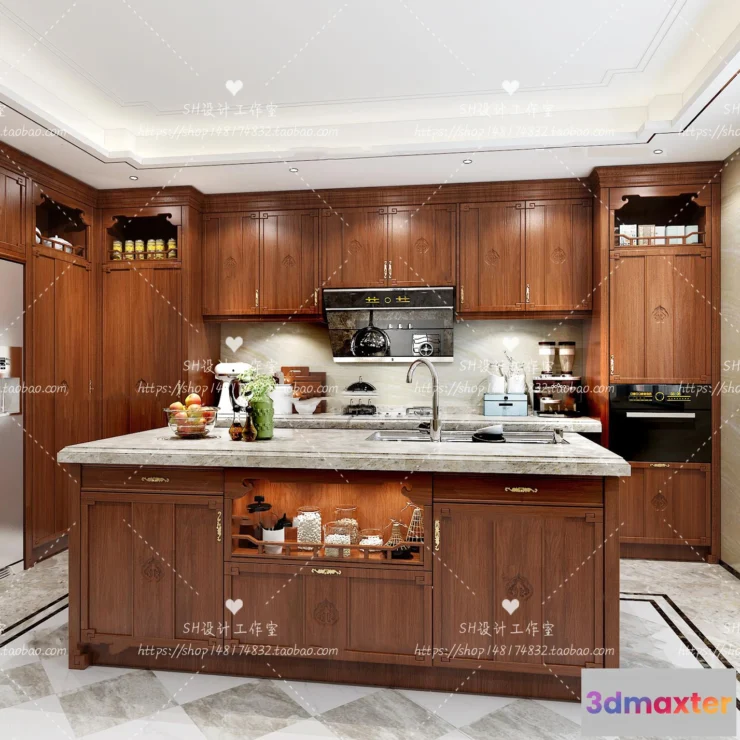 1117252 - KITCHEN 3D SCENES - VRAY RENDER - 175